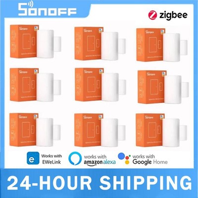 SONOFF SNZB-04P Zigbee Door Window Sensor Home Security Alarm Sensor Local Smart