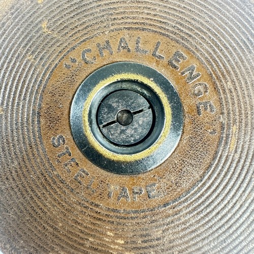 The Lufkin Rule Company Vintage Linen Tape Measure 50 Feet Large Numbers - Picture 7 of 13