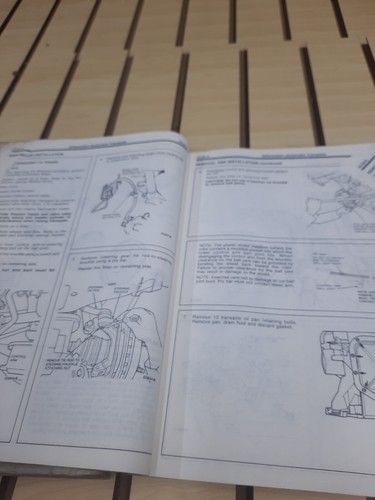 1987 Ford Car Shop Manuals Powertrain Lube Body Chassis Tempo/Topaz Escort/Lynx - Picture 8 of 11