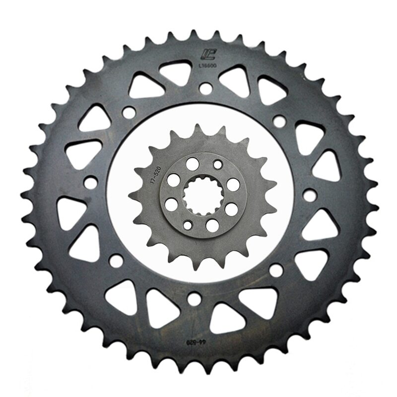 LOPOR 520 CNC 16T 44T Front Rear Motorcycle Sprocket for