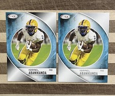 2023 SAGE High Series Football Israel Abanikanda Silver Rookie Card #104 Lot