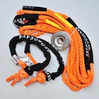 4WD Recovery Kit-1*Snatch Winch Ring+2*15000kg Soft Shackle+10m 11ton Tow Rope