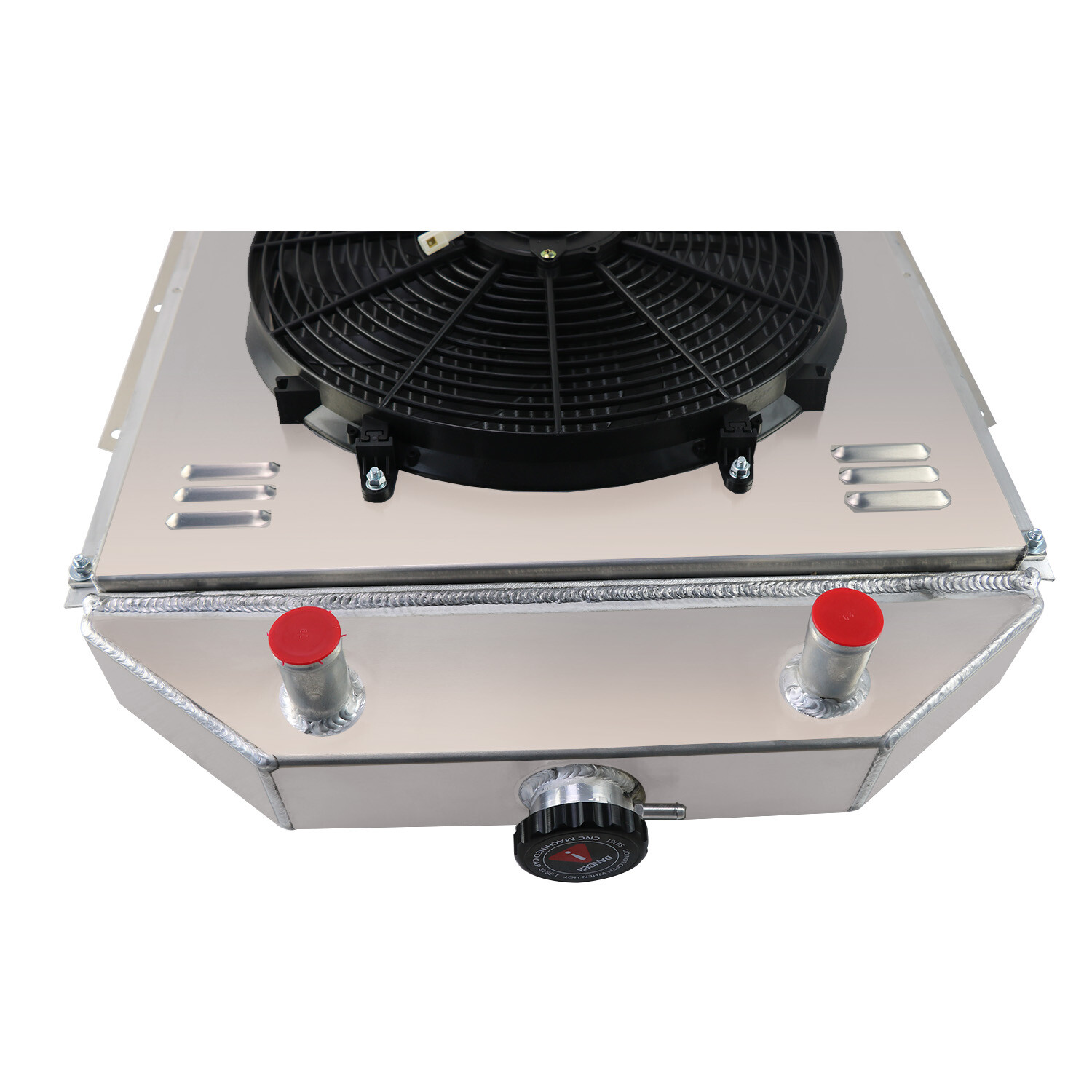 3 Core Radiator+Shroud Fan For 1942-1952 Ford F1 F2 F3 Pickup