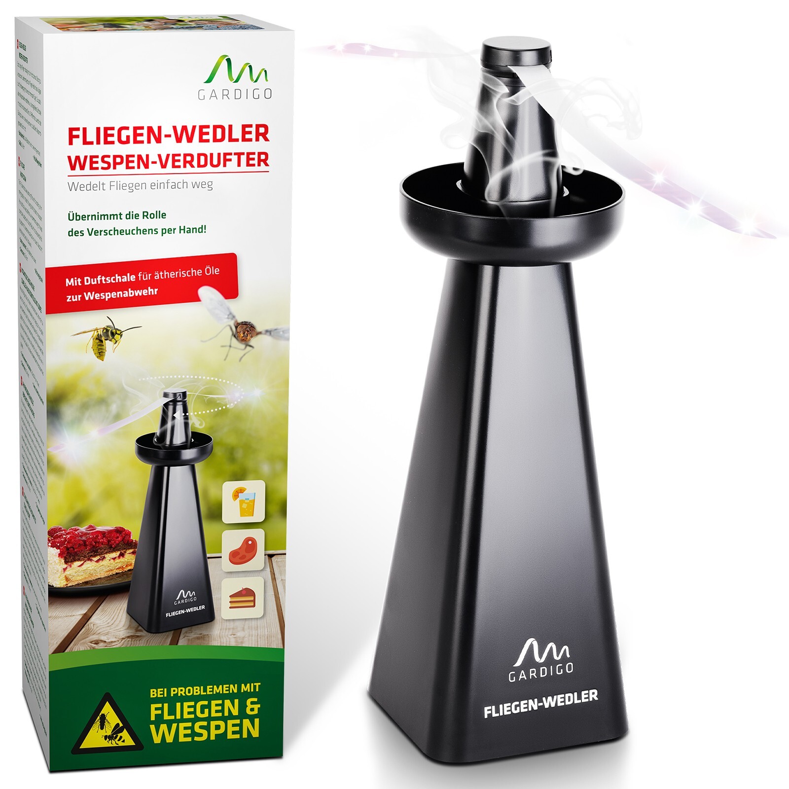 GARDIGO® Wespennest Attrappe Wasserfest Wespenfalle Wespenabwehr - Foto 6