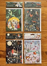 Roger la Borde - Advent Christmas Calendar Cards - Lot Of 4