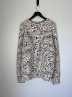 Aime Leon Dore Flecked Alpaca Crewneck Sweater - Size XL - Grey - NEW