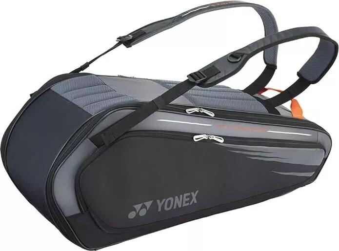 Yonex Tennis Racket Bag 6 Rackets BAG2322G Backpack Shoe Divider