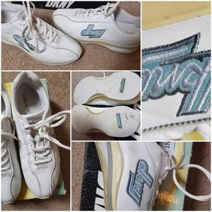 dkny white trainers