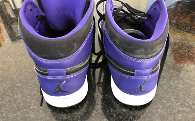Nike Air Jordan 1 Retro Mid Dark Concord  Black 2014 # 554724-019 Men\'s Size 11 Air Jordan 1 Retro Mid Dark Concord 2014 554724-019 Men main image 2