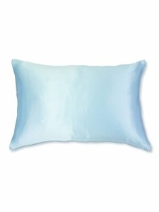 light blue silk pillowcase