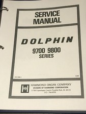 Hammond Organ Model Dolphin 9700 9800 Series Service Manual