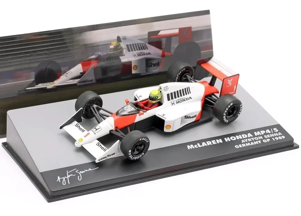Ayrton Senna McLaren 本田 F1 MP4/5 1989 年世界冠军德国 1: 43 一级方程式 1 — 第 4/4 张图片