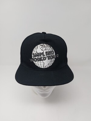 SMPL IND World Tour Snapback Trucker Hat Sample Industries Cap
