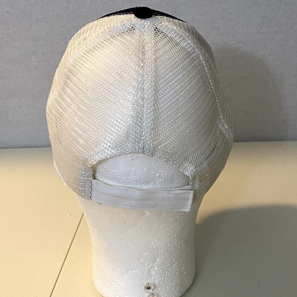 Gorra de camionero Team STIHL Outfitters azul marino tela con malla blanca Foto 4 de 4