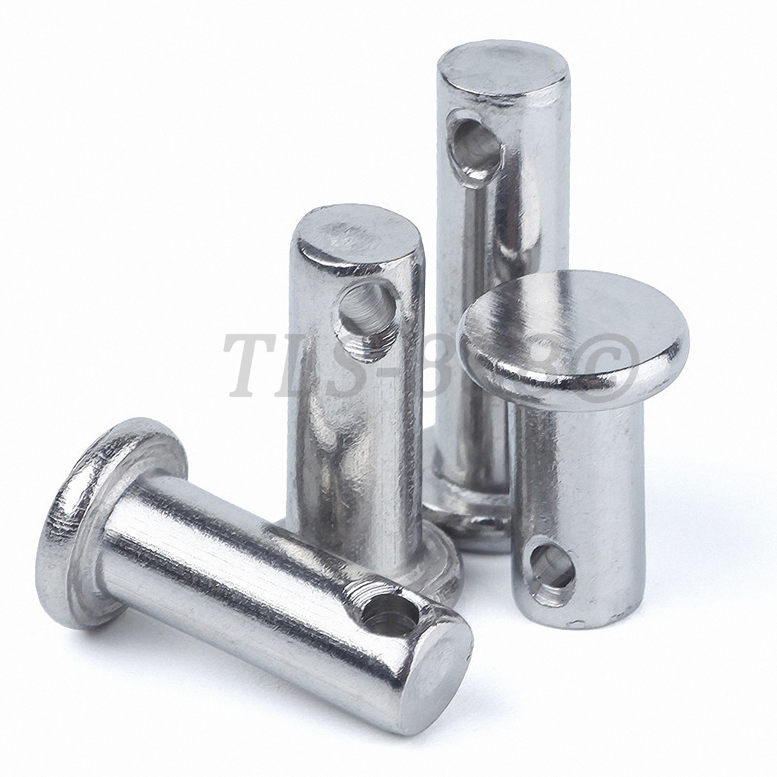 A2 304 Stainless Clevis Pins for Retaining R Clips & Split Pins M3,4