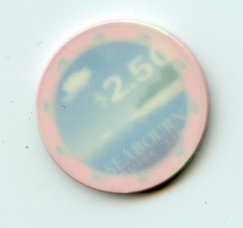 2.50 Chip from the Seabourn Cruise Ship Seabourn Cruises Faded