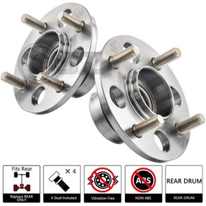 Para 2x 1992 2000 Honda Civic Rear Hub Cojinete De La Rueda Trasera De Bateria De Reemplazo Ebay