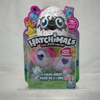 Hatchimals Colleggtibles 2 Pack Collectible Eggs with Nest | Spin Master 2016