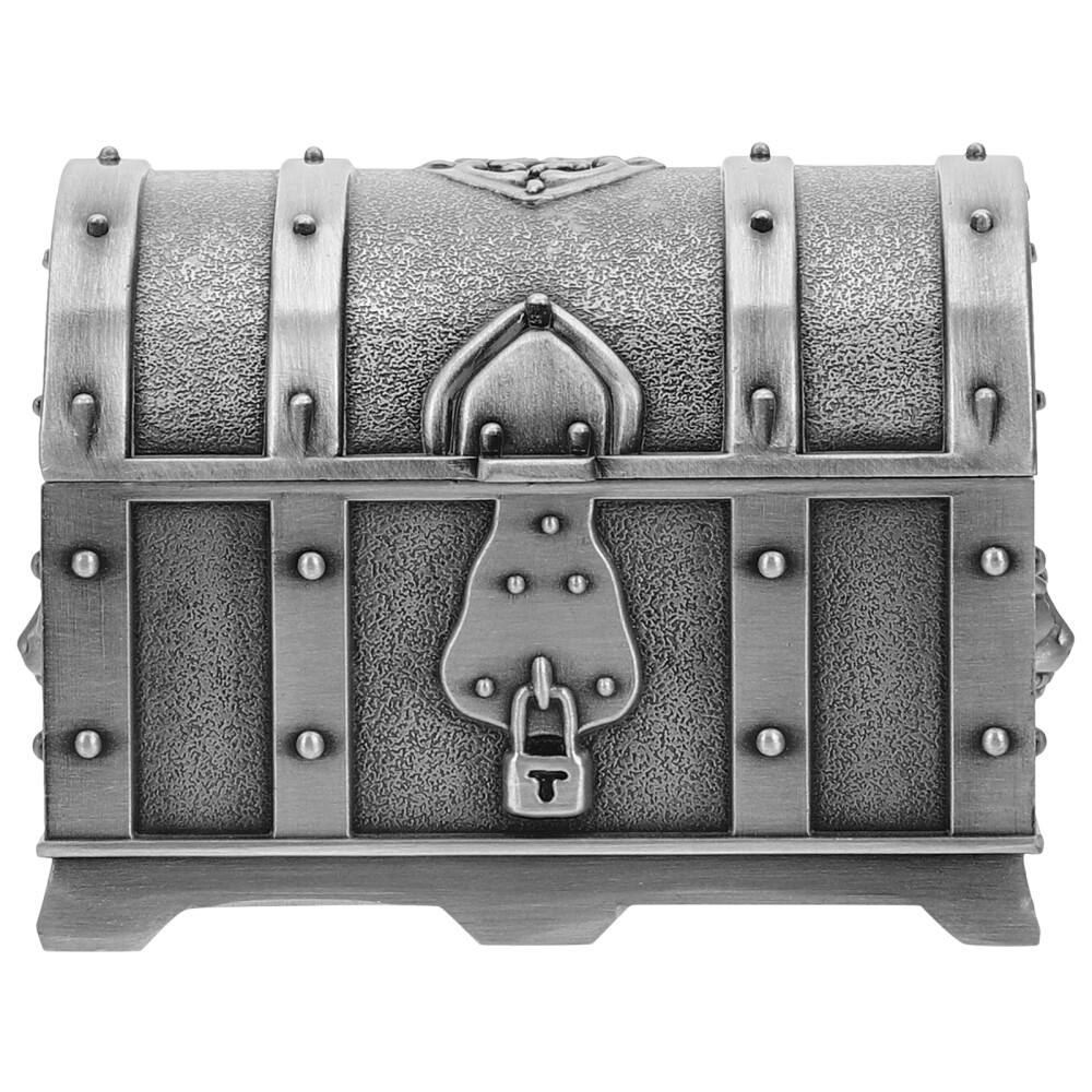 3 Pack Treasure Chest Jewelry Box Zinc Alloy Travel Mini Decor eBay