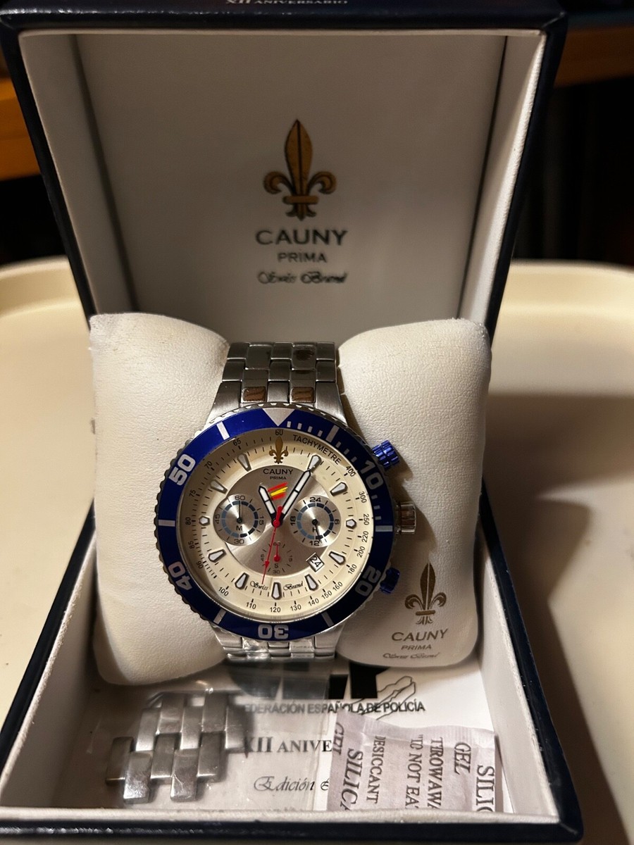 RELOJ CAUNY PRIMA CRONO C:E:P XII aniversario LIMITADA (full