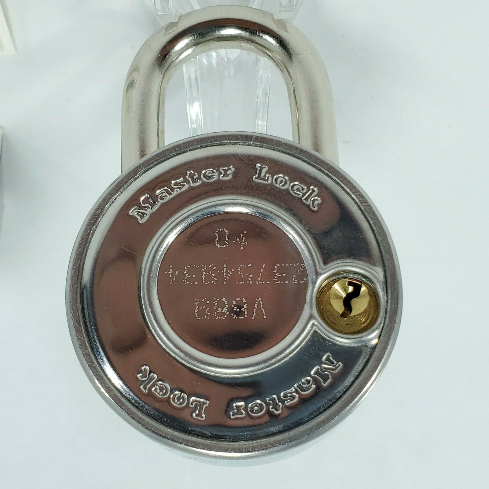 Master Lock 1525 Locker Padlock Combination Dial V689 Key eBay