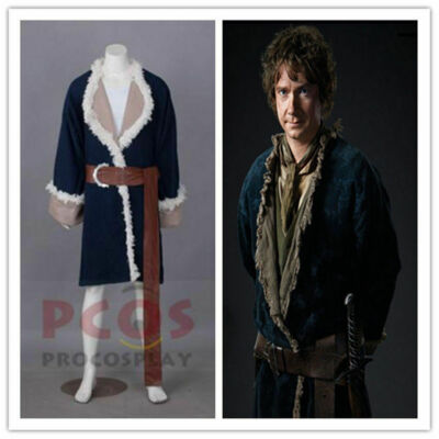 The Hobbit Bilbo Baggins Cosplay Costume &813