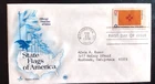 NEW MEXICO STATEHOOD 1976 FLAG STAMP ARTCRAFT PCS CACHET  FDC VF
