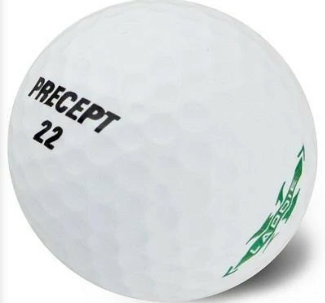 Dozen Precept Laddie X Golf Balls Hit Me Again Recycled 760778042458