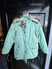 Foxrun Winter Jacket Parka Vintage Duckdown Size Medium Coat Warm