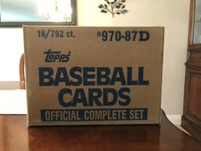 1987 topps baseball 970-87D box sealed never Been Open MAKE ME AN OFFER