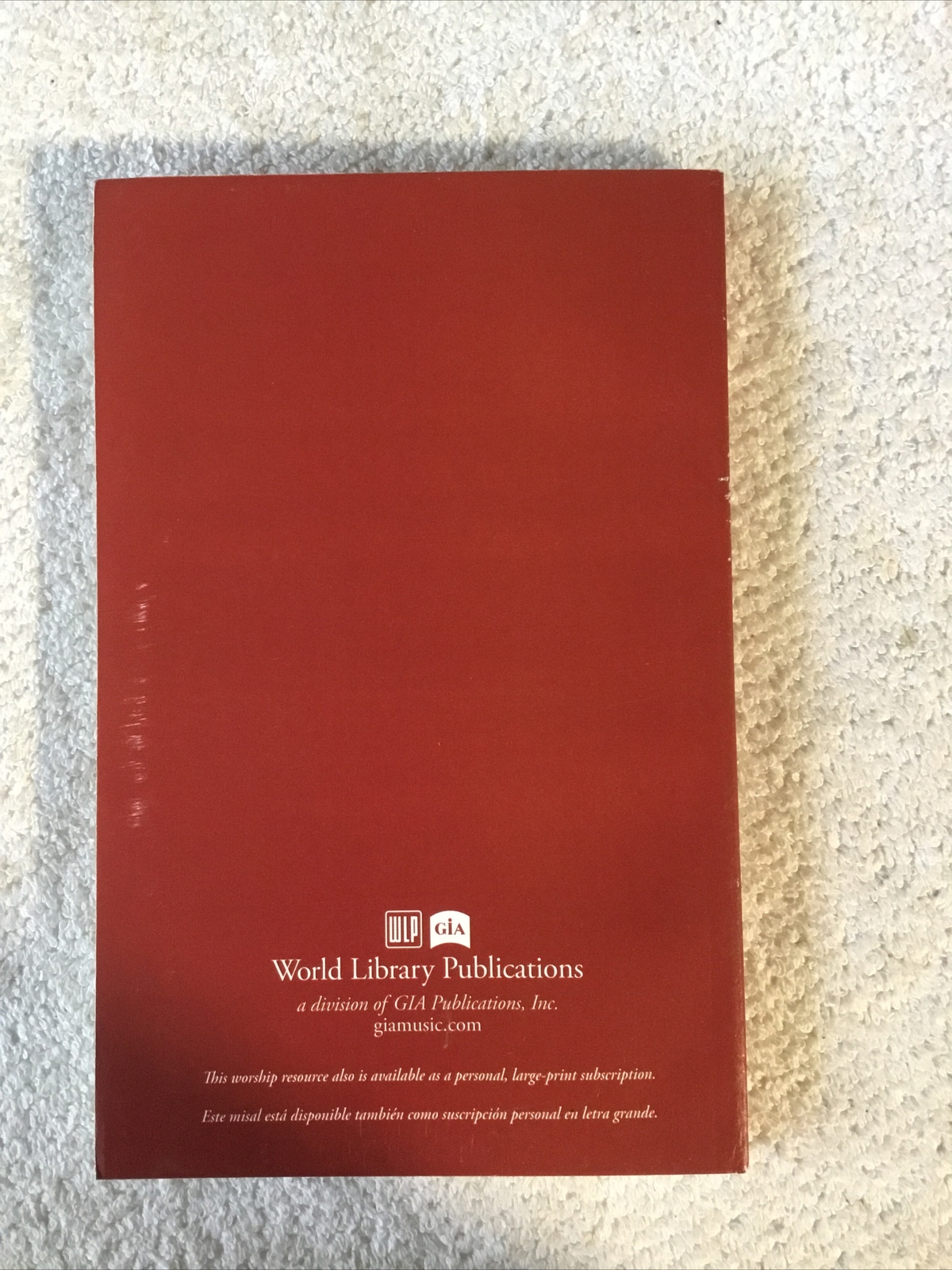 Seasonal Missalette World Library Publications 36A1 eBay