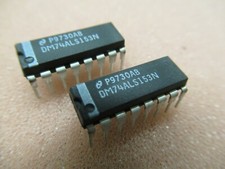 NSC SEMI DM74ALS153N  ORIGINAL MULTIPLEXOR CHIPS DIP16 UK STOCK x4pcs