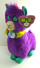 NWT Good Stuff Plush stuffed animal No Drama Llama Purple with rainbow hair GIFT
