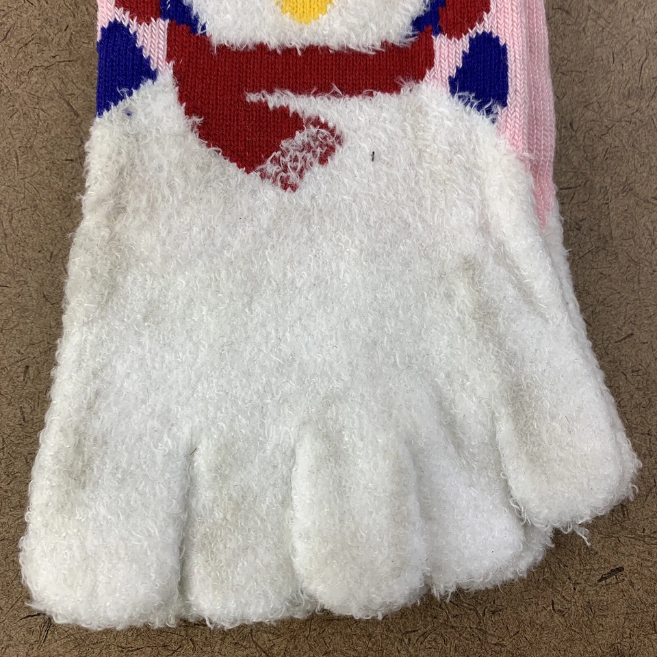 Meias femininas medalha de ouro tamanho 5-9 biqueira colorida animal enfeitada 3 pares - Imagem 4 de 4