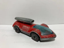 1973 Hot Wheels Rocket Bye Baby Shell Promo Red Redline