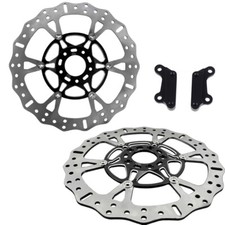 2 PCS 14" Big Floating Brake Rotors for Harley 09-23 Road King Road Glide FLHX