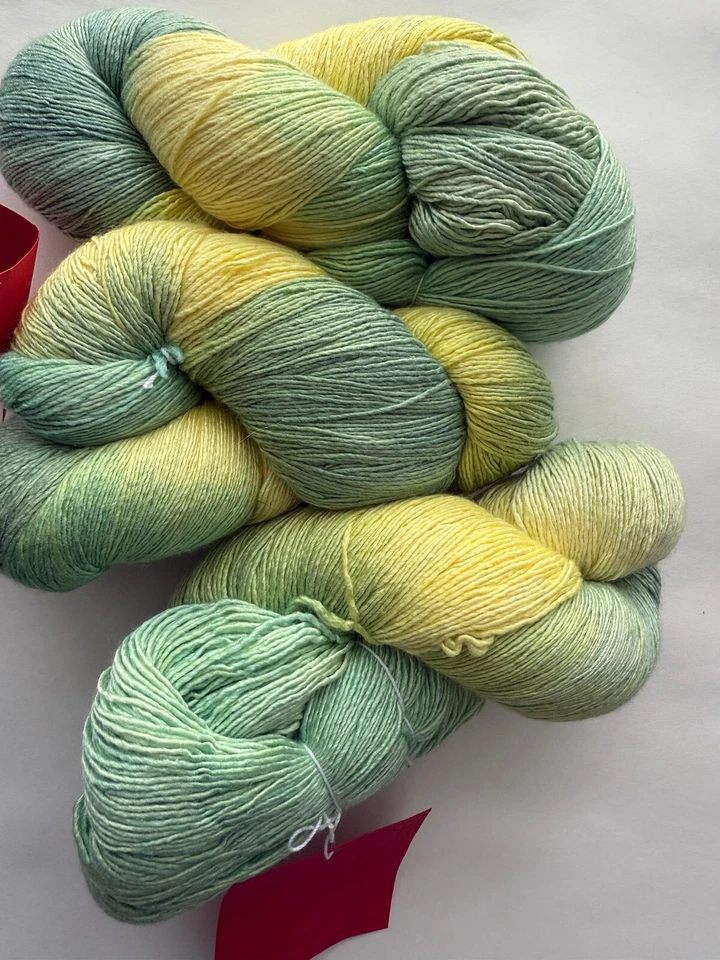 Schaefer Yarn, Laceweight, 50% Merino 50% Silk, Hand Dyed 'Audrey' - Image 3 of 4