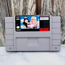 Waynes World (Super Nintendo SNES, 1992) Game Cart ONLY Authentic - Working