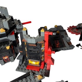 Lego Nexo Knights Jestros Volcano Lair Set 70323 With Minifigure INCOMPLETE