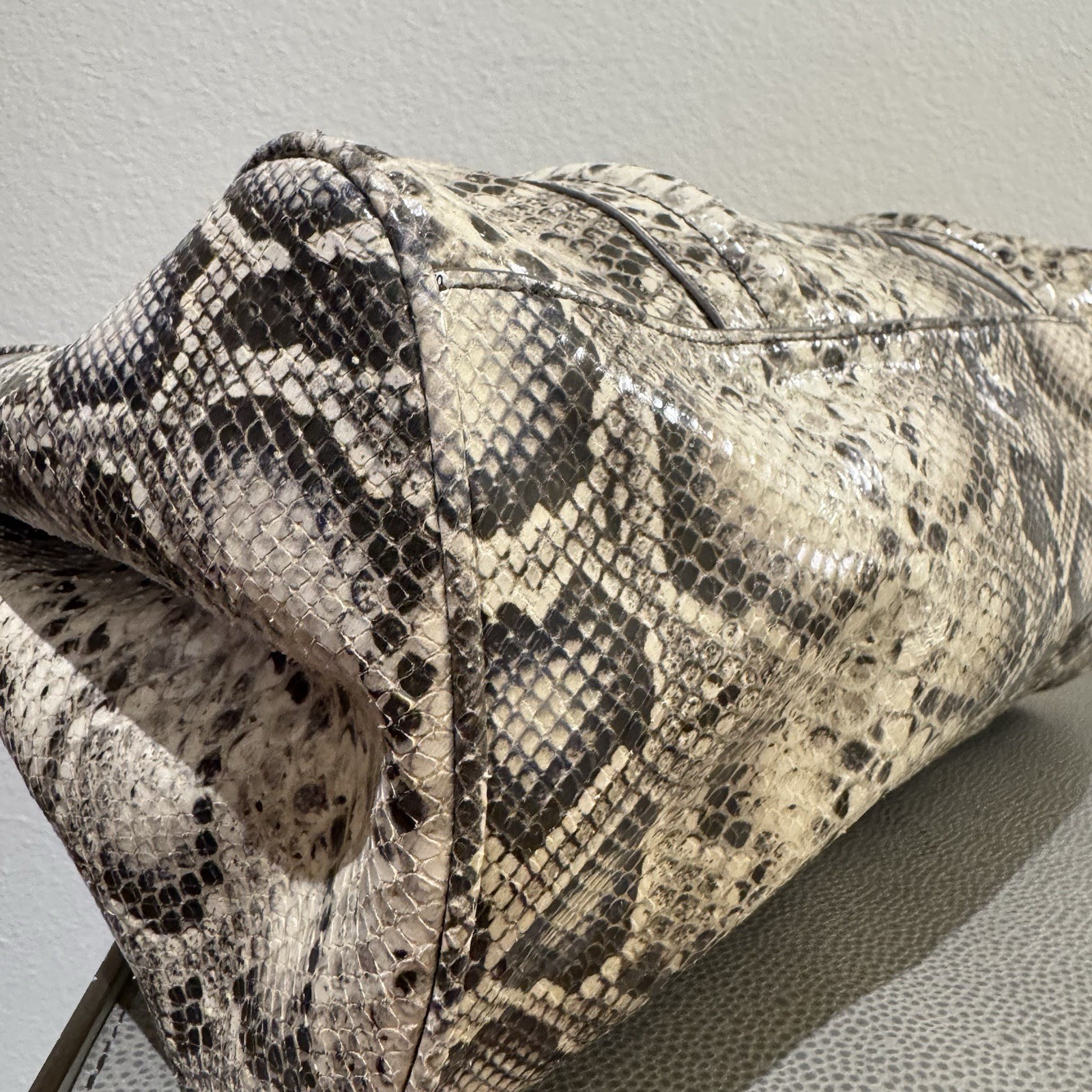 Tory Burch Women Bag Snake Pattern Python Shoulde… - image 22