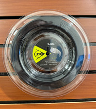 Dunlop S-Gut, Black, Tennis String Reel 200m,...