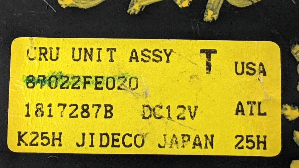 2002-05 Subaru WRX módulo de controle de cruzeiro unidade CRU 2002-2005 87022FE020 - Imagem 3 de 3