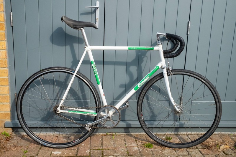 Condor World Series 55cm – Fixed Gear - White & Green