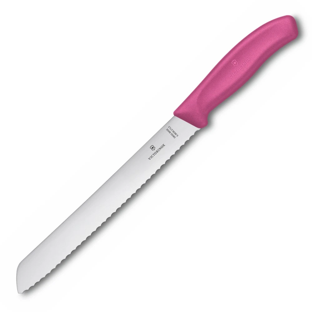 Victorinox Serrated Edge Bread Knife 21cm Pink 6.8636.21L5B
Opens in a new window or tab