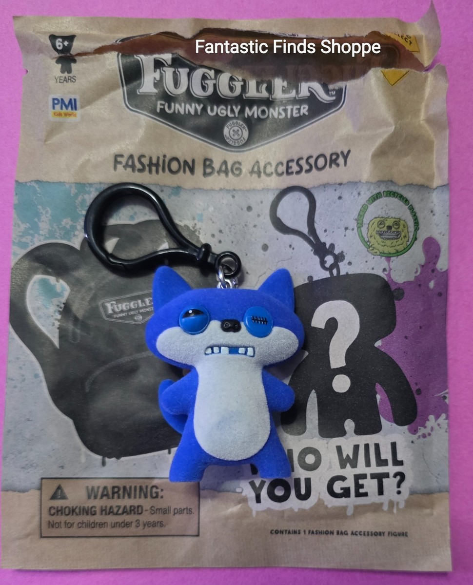 Zuru Fuggler Monster Blind Bag Keyring Keychain Clip On Suspicious