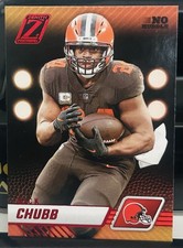 2023 Panini Zenith Football RED ZONE| Nick Chubb #25