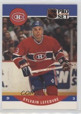 1990-91 Pro Set Sylvain Lefebvre #472 0jh2