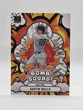 2025 Donruss Baseball #17 Austin Wells Bomb Squad Insert YANKEES