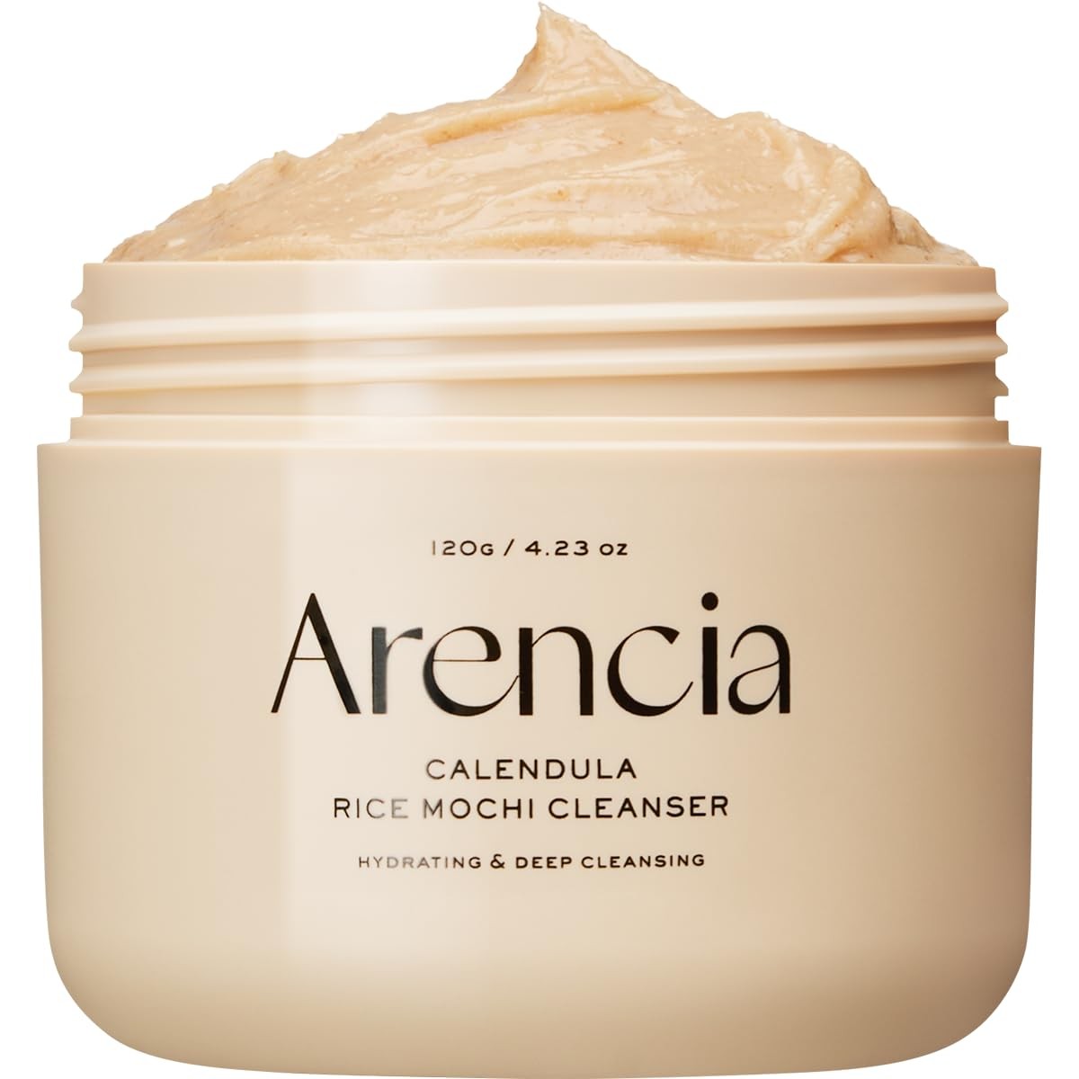 Nettoyant visage Calendula Rice Mochi hydratant et éclaircissant en tube de 150ml