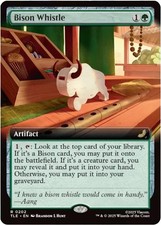 Foil - Bison Whistle (Extended Art) - 202 - Avatar: The Last Airbender: Etern...